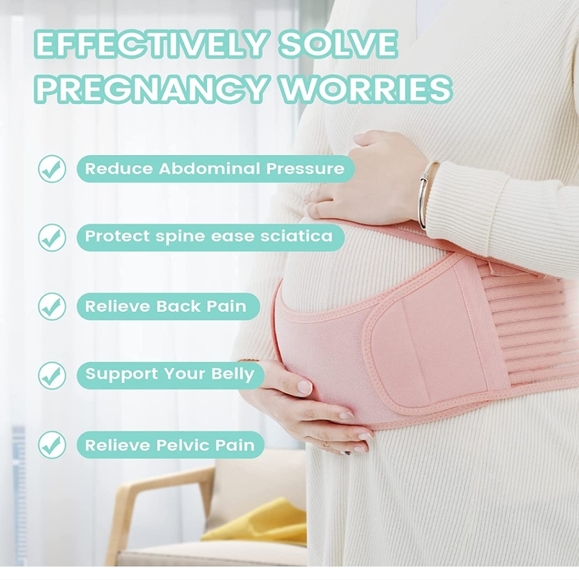 Pregnancy Support Maternity Belt, 3 in 1 Maternity Belly - Picture 2 of 8